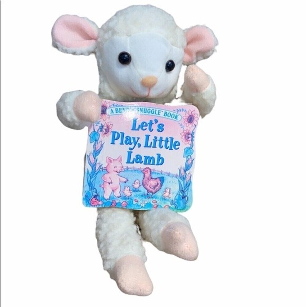 Let’s play, Little Lamb -a bend n’ Snuggle book 1998 vintage & RARE!